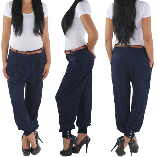 Damen business hose mit - business,