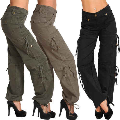 Hose damen cargo - hose, bein