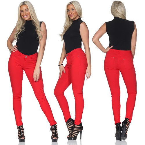 Skinny röhrenhose hüftjeans - skinny,