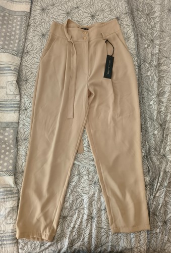 High waist hose neu - hose, beige