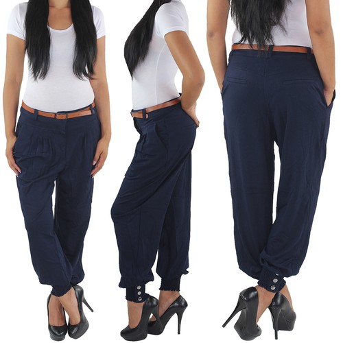 Damen business hose mit - business,