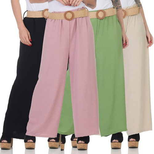 Damen schlag stoffhose - damen,
