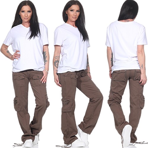 Damen baggy baggyhose hose - damen,