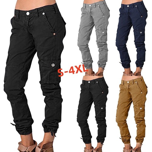 Damen cargohose freizeithose - cargohose,